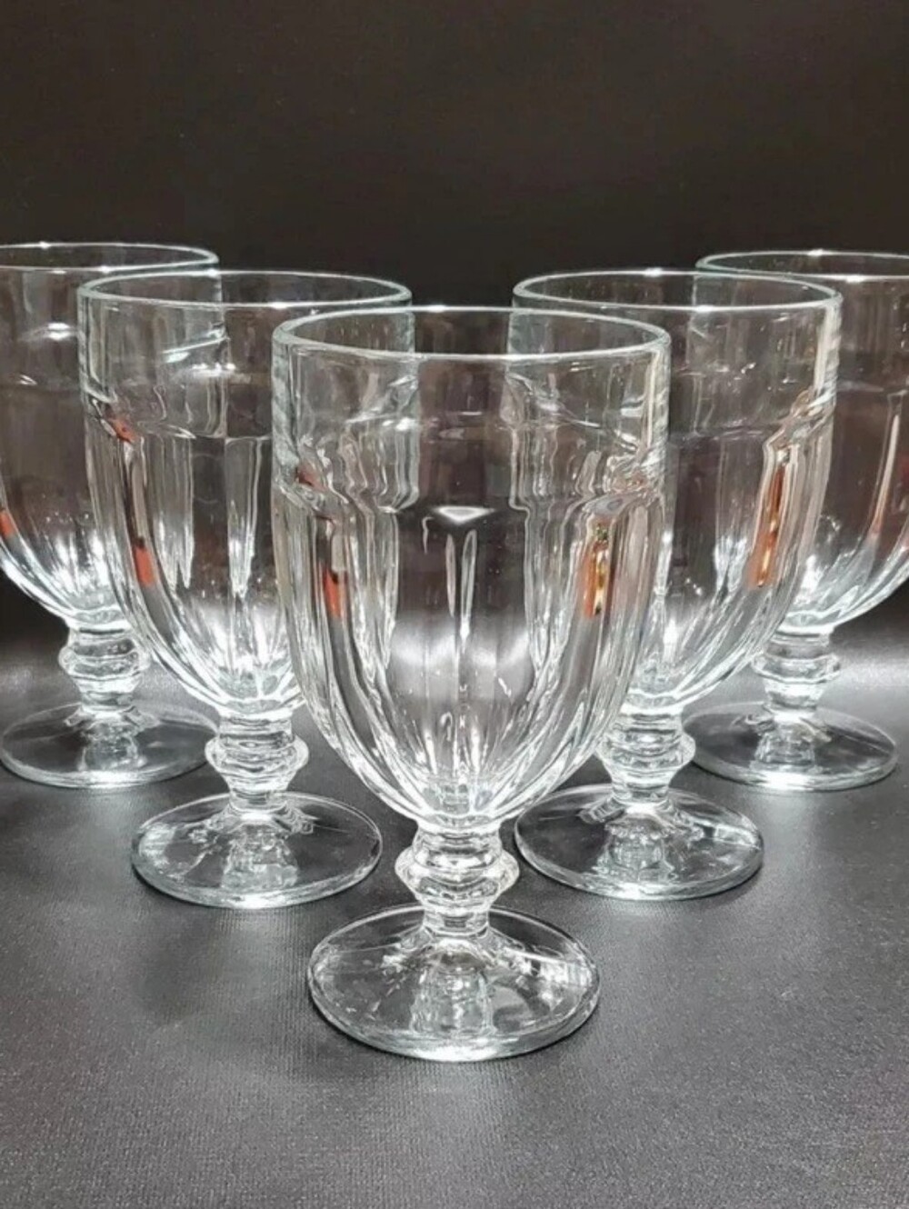 Libbey Gilbralter Water Goblets - Set of 4 WINE, ICE TEA...